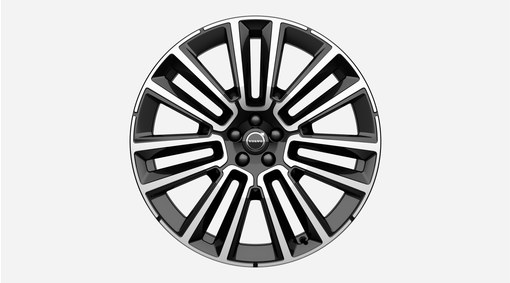 22" 7 radios dobles Black Diamond Cut - 1286